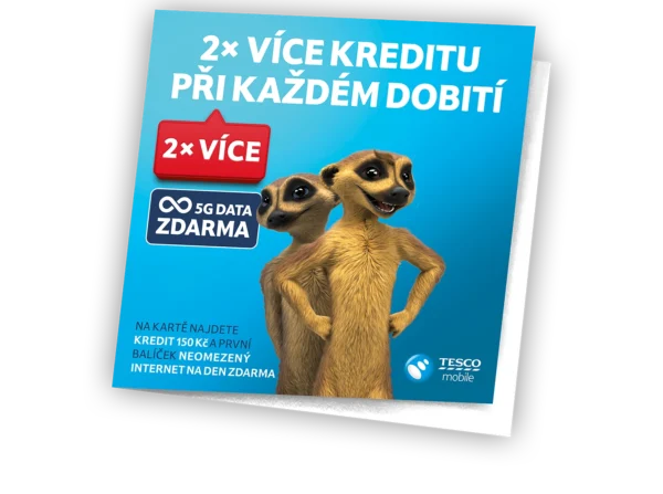 2 X VÍCE KREDITU